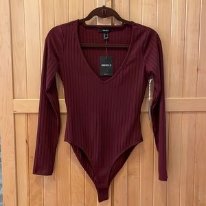 Forever 21 Long Sleeve Bodysuit